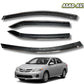 TXR Air Press 4 PCS Sun Visor for Toyota Corolla 2009-2014 – Premium Door Visor & Rain Guard Set