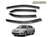 TXR Air Press 4 PCS Sun Visor for Toyota Corolla 2009-2014 – Premium Door Visor & Rain Guard Set