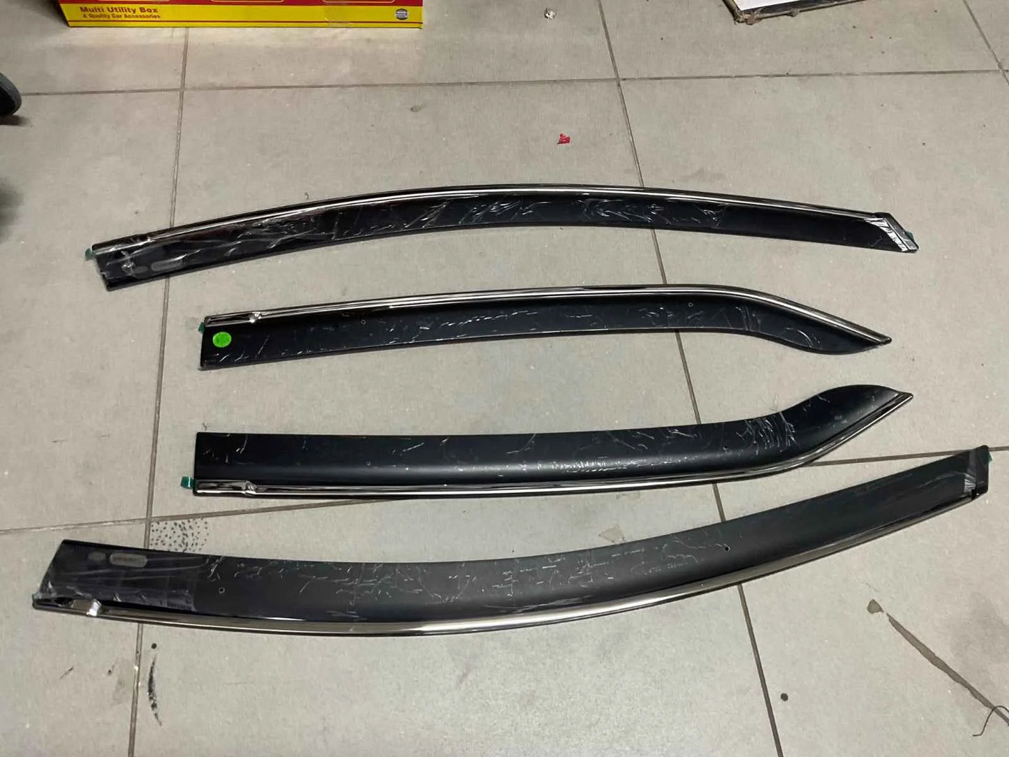 TXR Air Press 4 PCS Sun Visor for Toyota Corolla 2014-2025 – Premium Door Visor & Rain Guard Set