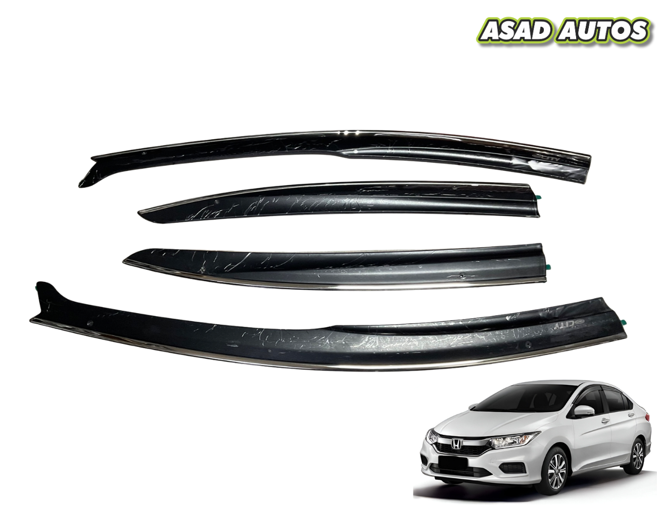 TXR Air Press With Chrome For Honda City 2022-2025 – Premium Quality & Custom Fit