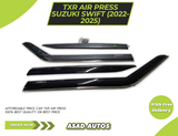 TXR Air Press for Suzuki Swift 2017-2026 | Premium Wind Deflectors