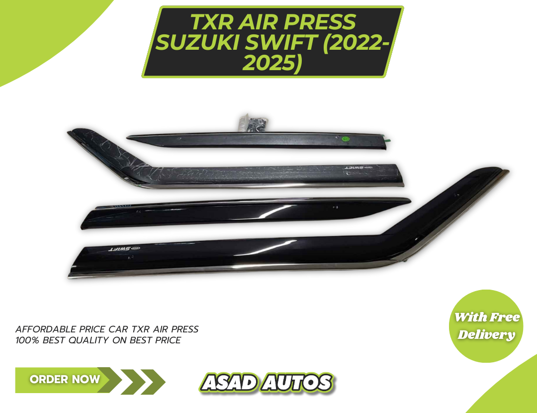 TXR Air Press for Suzuki Swift (2022-2025) | Premium Wind Deflectors