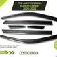 TXR Chrome Sun Visor Air Press (6 Pcs) for Kia Sorento HEV 2025–2026