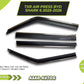 TXR Sun Visor Air Press with Chrome (4 Pcs) for BYD Shark 6 2025–2026