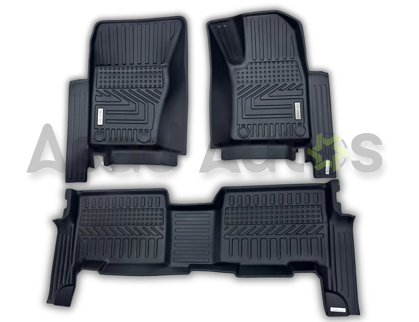 TXR black TPE floor mats for Tank 500 premium waterproof all weather custom fit car interior floor protection mats with full coverage design