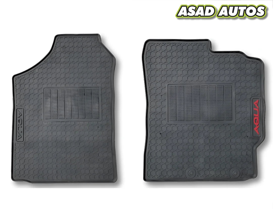 Toyota Aqua Latex Rubber Car Floor Mat – All-Weather, Anti-Slip Design