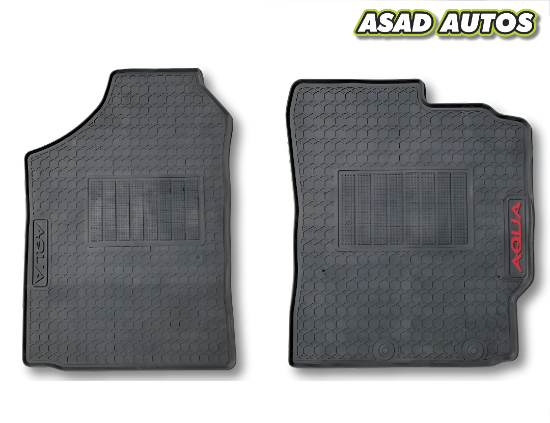 Toyota Aqua Latex Rubber Car Floor Mat – All-Weather, Anti-Slip Design