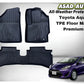 Toyota Aqua TPE Floor Mats – Custom Fit, Premium All-Weather Car Mats
