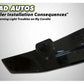 Toyota Corolla 1996-2005 ABS Trunk Spoiler with LED Light – Sporty & Durable
