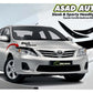 Toyota Corolla 2009-2014 Eyebrow Black – Sleek Headlight Trim, Sporty Look, Durable & Easy to Install for a Custom Upgrade