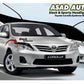 Toyota Corolla 2009-2014 Eyebrow Black – Sleek Headlight Trim, Sporty Look, Durable & Easy to Install for a Custom Upgrade