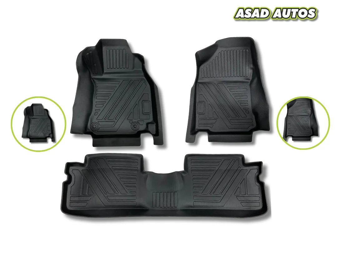 Toyota Corolla 2009–2013 TPE Floor Mats, A+ Quality All-Weather Mats, Corolla Custom Fit 3D Mats, Premium Car Floor Liners