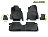 Toyota Corolla 2009–2013 TPE Floor Mats, A+ Quality All-Weather Mats, Corolla Custom Fit 3D Mats, Premium Car Floor Liners