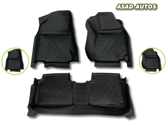 Toyota Corolla 2014–2025 TPE A+ Quality Car Floor Mats – Custom Fit, Waterproof, Non-Slip & Premium Interior Protection