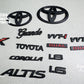 Toyota Corolla 2014–2026 matte black monograms