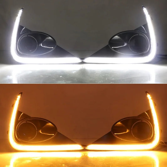 Toyota Corolla X DRL Car Fog Lamp – Stylish and Functional Daytime Running Lights with Fog Lamp

