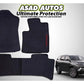 Toyota Fortuner 2014-2021 Latex PVC Car Floor Mats, featuring a custom fit, durable waterproof design, and all-weather protection for enhanced interior cleanliness.