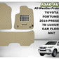 Toyota Fortuner 2014–Present 7D Luxury Car Floor Mats – Premium Full-Coverage Interior Protection