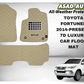 Toyota Fortuner 2014–Present 7D Luxury Car Floor Mats – Premium Full-Coverage Interior Protection