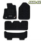 Toyota Fortuner 2017–Present Premium Carpet Car Floor Mats – Custom Fit | Elegant Texture | Anti-Slip Backing