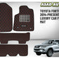 Toyota Fortuner 7D Luxury Car Floor Mat – Custom Fit, Waterproof & Premium Quality
