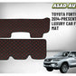 Toyota Fortuner 7D Luxury Car Floor Mat – Custom Fit, Waterproof & Premium Quality
