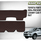 Toyota Fortuner 7D Luxury Car Floor Mat – Custom Fit, Waterproof & Premium Quality

