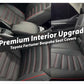 Toyota Fortuner Bespoke Seat Covers made from premium Japanese synthetic fabric for a luxurious and durable interior upgrade.