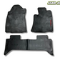 Toyota Hilux Revo 2021-2025 Premium Latex Rubber Floor Mats – Custom Fit & Waterproof