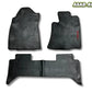 Toyota Hilux Revo 2021-2025 Premium Latex Rubber Floor Mats – Custom Fit & Waterproof
