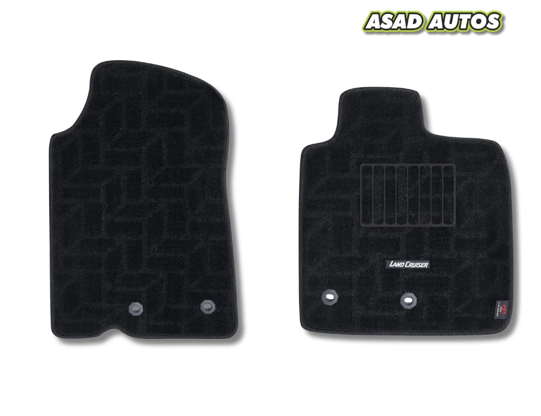 Toyota Land Cruiser 2009–2022 Premium Carpet Car Floor Mats – Custom Fit & Luxury Design