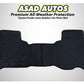 Toyota Prado 2009-2021 Latex Rubber Car Floor Mats, providing durable all-weather protection, a custom fit, and a non-slip design for enhanced interior cleanliness.