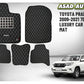 Toyota Prado 2009–2021 7D Luxury Car Floor Mats – Custom Fit, Waterproof, Premium Interior Protection
