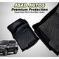 Toyota Prado TPE mats for a 5-seater providing all-weather protection and a custom fit.
