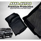 Toyota Prado TPE mats for a 5-seater providing all-weather protection and a custom fit.
