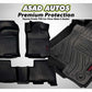Toyota Prado TPE mats for a 5-seater providing all-weather protection and a custom fit.
