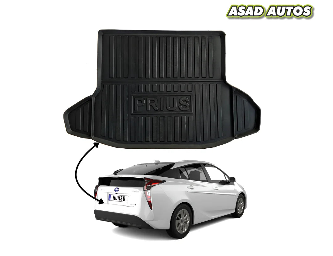 Toyota Prius Hybrid Alpha 2014–2022 TPE Plastic Car Trunk Mat