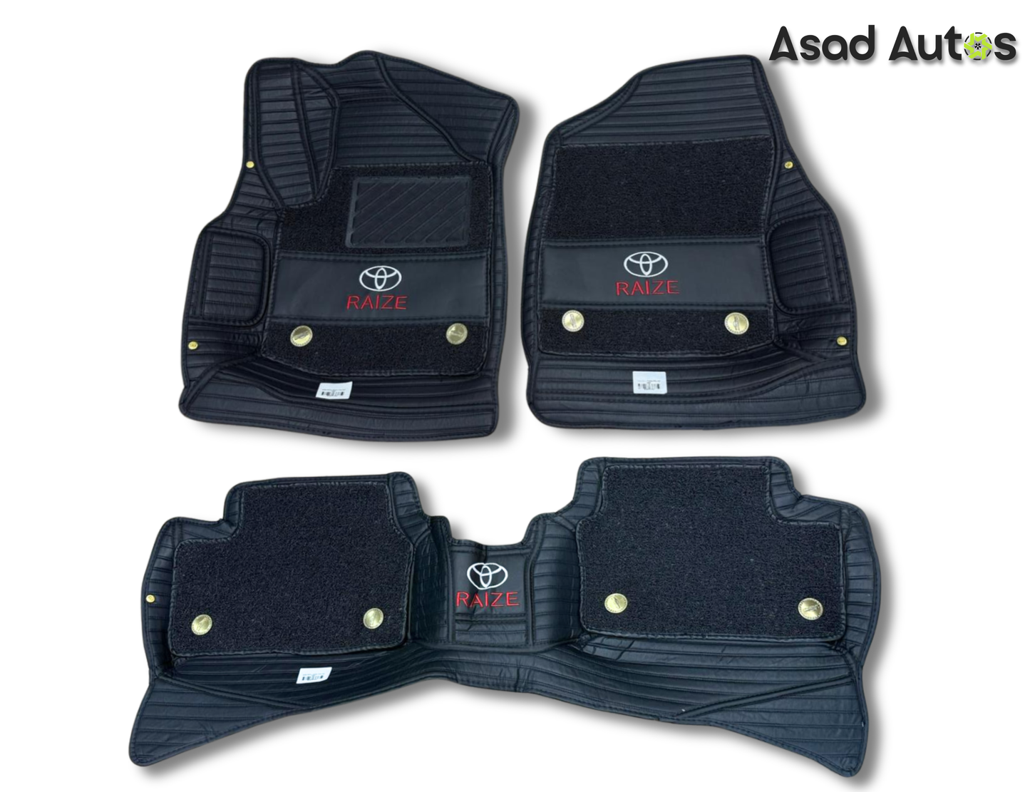 Toyota Raize 10D Floor Mats Premium Custom Fit Waterproof Car Floor Mats