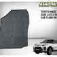Toyota Raize 2024–2025 Latex Rubber Car Floor Mat – All-Weather Protection

