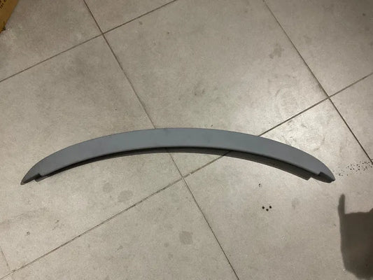 Toyota Vitz ABS plastic roof spoiler with a sleek and sporty design, offering durability and weather resistance.