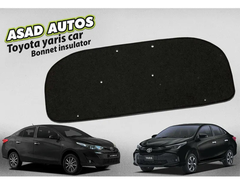 Toyota Yaris 2018–2025 Bonnet Insulator – Heat & Noise Reduction Engine Pad
