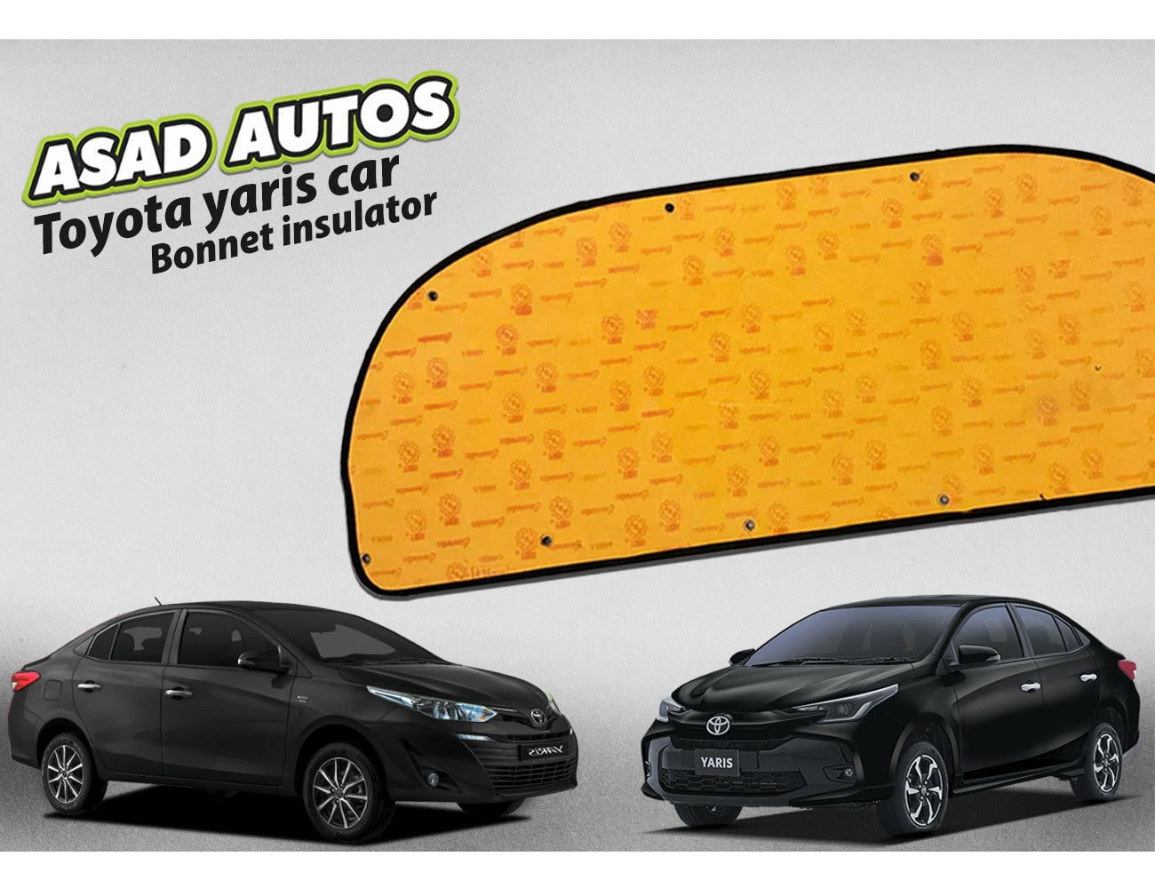 Toyota Yaris 2018–2025 Bonnet Insulator – Heat & Noise Reduction Engine Pad

