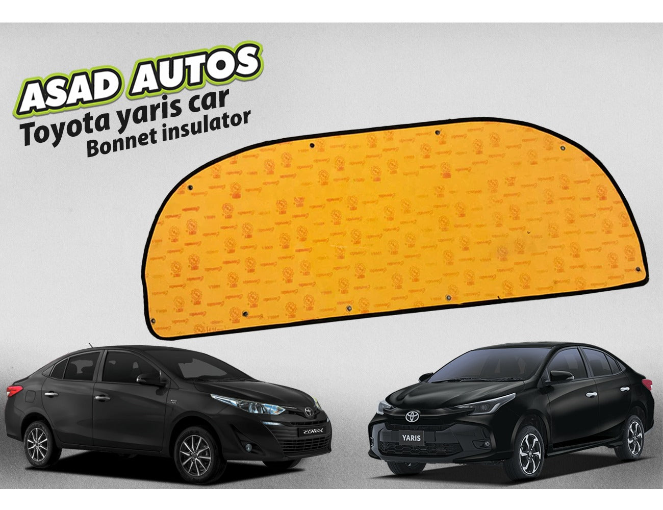 Toyota Yaris 2018–2025 Bonnet Insulator – Heat & Noise Reduction Engine Pad

