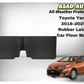 Toyota Yaris 2018–2025 Rubber Latex Car Floor Mats – Premium All-Weather Protection & Custom Fit