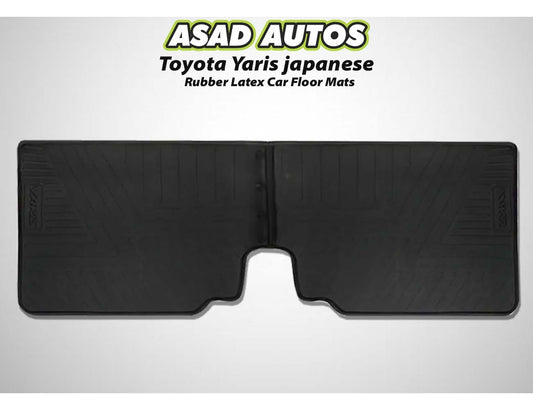 Toyota Yaris 2021-2025 Rubber Latex Car Floor Mats offering premium all-weather protection, durability, and a perfect fit for your car’s interior.
