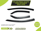 Toyota Yaris (2023–2025 Japanese TXR Air Press Sun Visor – Without Chrome Trim
