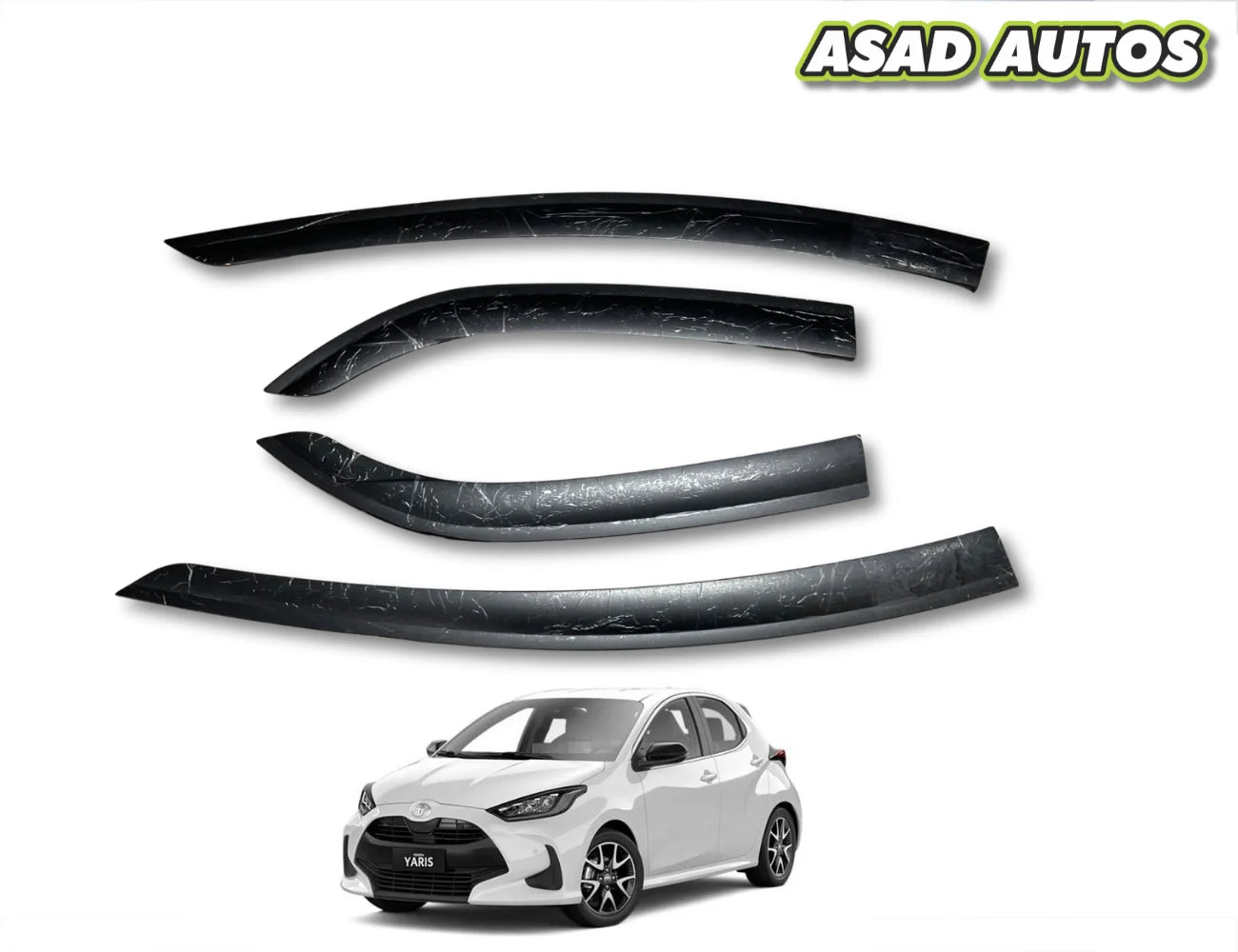 Toyota Yaris (2023–2025 Japanese TXR Air Press Sun Visor – Without Chrome Trim