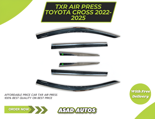 Toyota Corolla Cross TXR Air Press With Chrome – Model 2022-2024