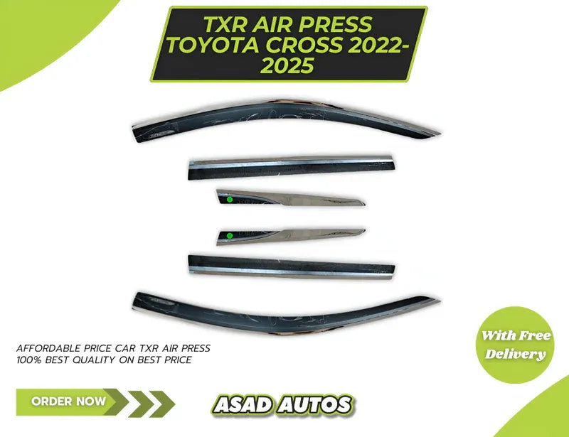 Toyota Corolla Cross TXR Air Press With Chrome – Model 2022-2024
