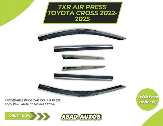 Toyota Corolla Cross TXR Air Press With Chrome – Model 2022-2024
